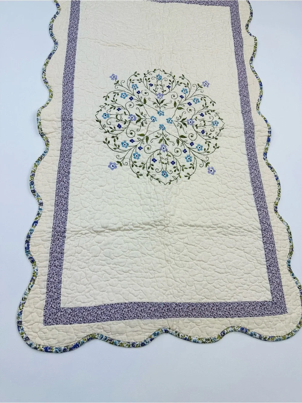 JC Penney Home Everly Quilted Pillow Case King Size Pillow Sham NWT
